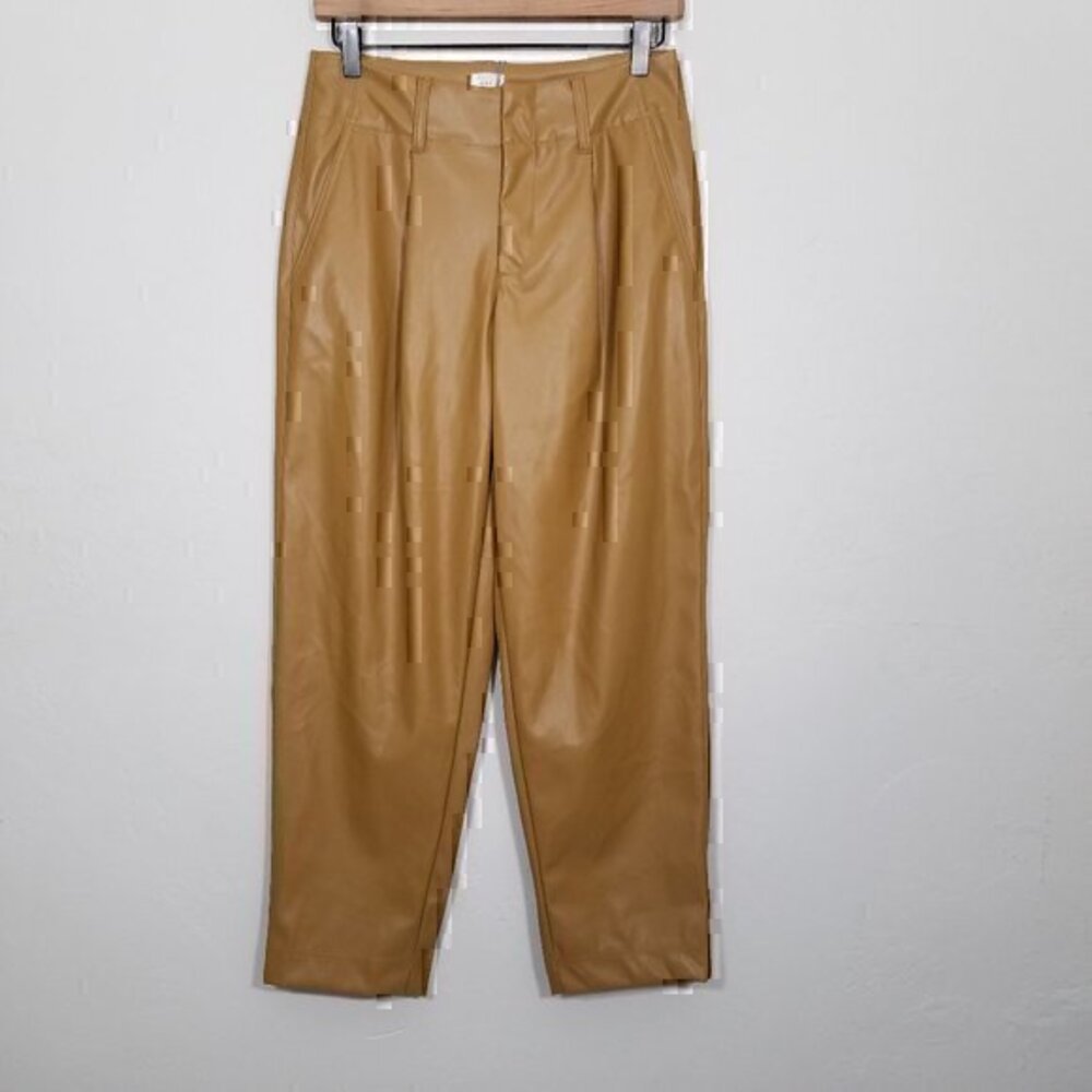 NWT a new day Faux Leather Pants Size 2